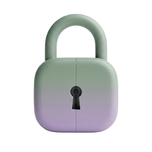 Cadeado com padrão neural